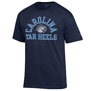 Johnny T-shirt - North Carolina Tar Heels - Carolina Tar Heels Ram Head ...