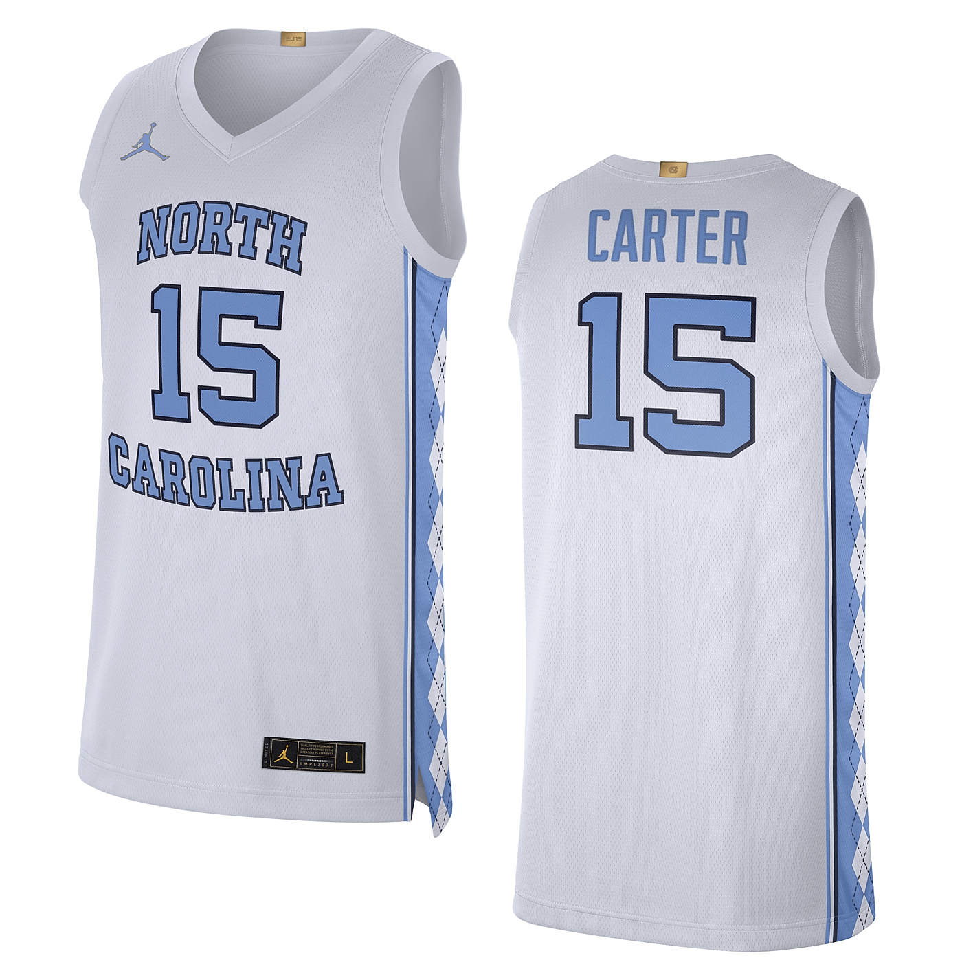 Vince Carter North Carolina jersey