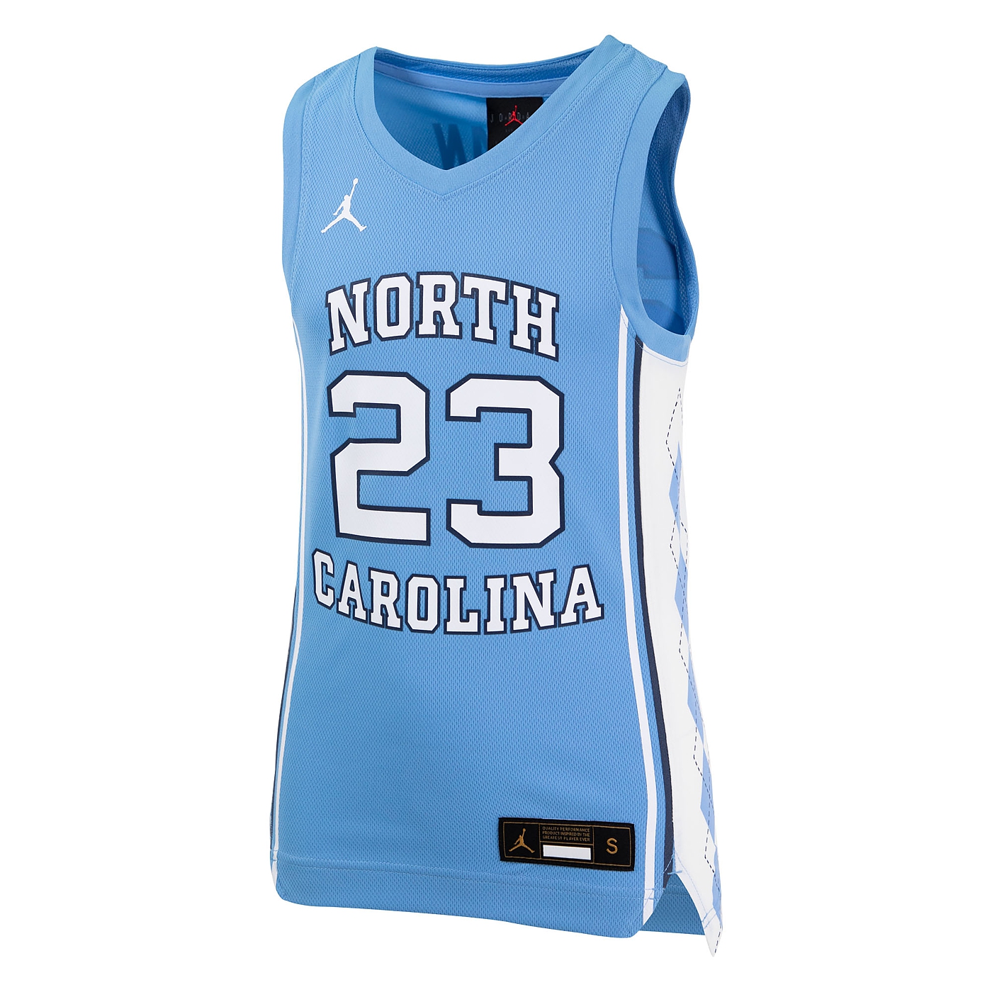 Johnny T-shirt - North Carolina Tar Heels - Youth #23 Replica Jordan  Basketball T (CB) by Nike
