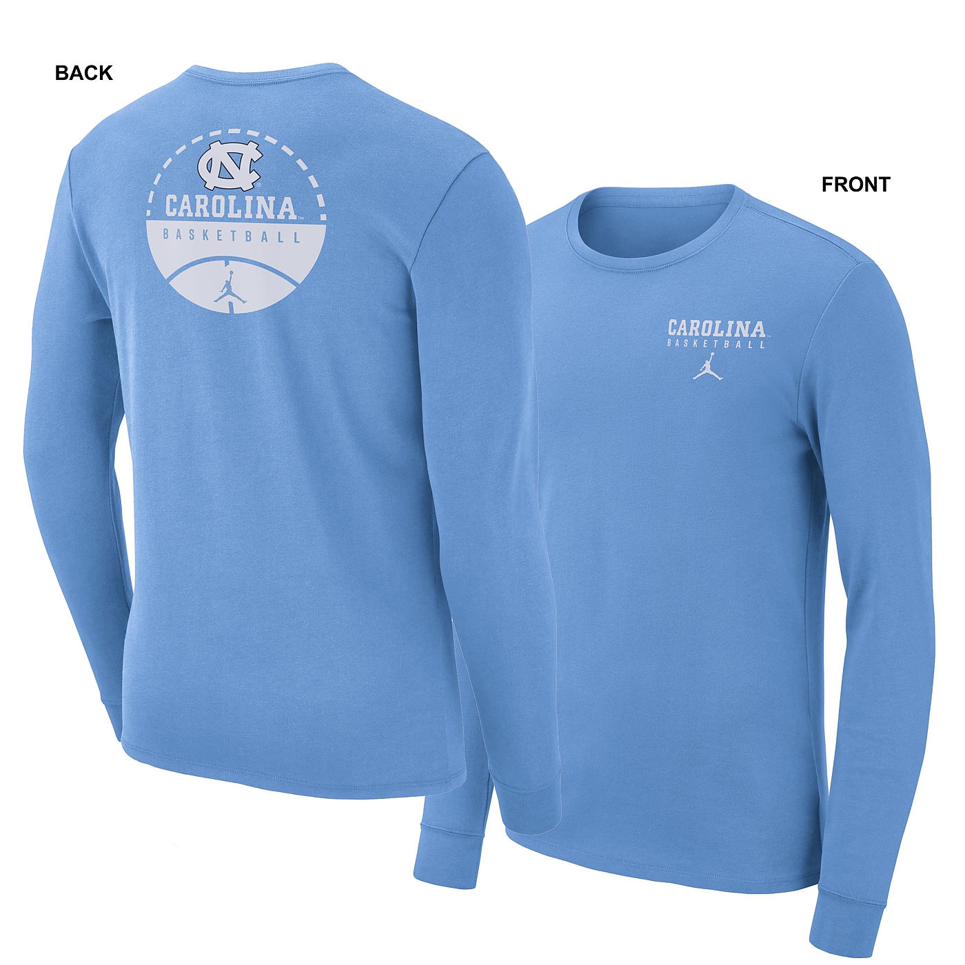 Vintage UNC Tar Heels Basketball Short Sleeve T Shirt Men’s Size Large Blue