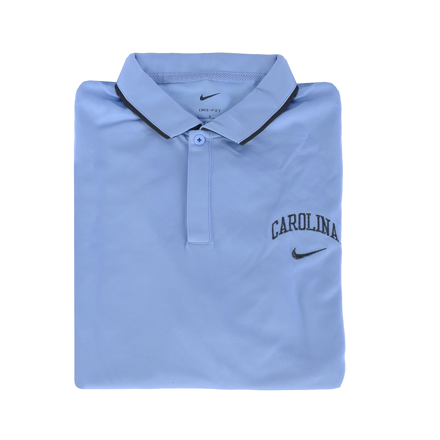 Nike, Shirts, Nike Nfl Carolina Panthers Golf Polo Size Large